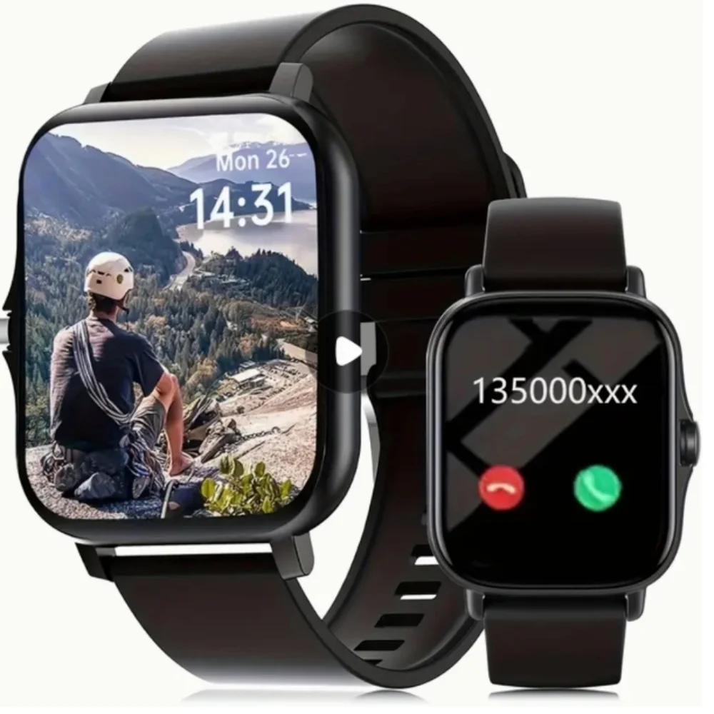 Smart Watch HF In BLACK OR ROSE GOLD- NIB